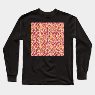 Autumn Leaves Pattern Long Sleeve T-Shirt